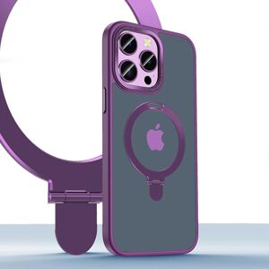 Unbranded (Purple, iPhone14 Plus) Shockproof Phone Case Slim Matte Cover With Magnetic Sta Unbranded (Purple, iPhone14 Plus) Shockproof Phone Case Slim Matte Cover With Magnetic Sta