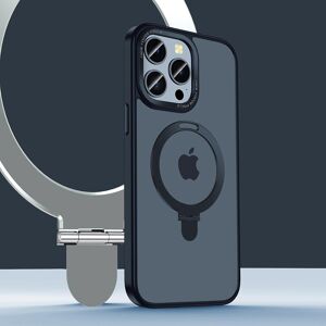 Unbranded (Black, iPhone14 Plus) Shockproof Phone Case Slim Matte Cover With Magnetic Stan Unbranded (Black, iPhone14 Plus) Shockproof Phone Case Slim Matte Cover With Magnetic Stan