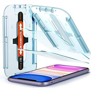 Unbranded Spigen EZ Fit Tempered Glass Screen Protector for iPhone 11 and iPhone XR - 2 Pa Unbranded Spigen EZ Fit Tempered Glass Screen Protector for iPhone 11 and iPhone XR - 2 Pa