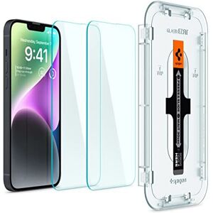 Unbranded Spigen EZ Fit Sensor Protection Tempered Glass Screen Protector for iPhone 14 Pl Unbranded Spigen EZ Fit Sensor Protection Tempered Glass Screen Protector for iPhone 14 Pl