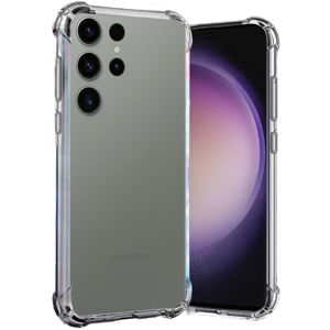 (Clear) For Samsung Galaxy S23 Ultra Silicone Gel Phone Cover Case (Clear) For Samsung Galaxy S23 Ultra Silicone Gel Phone Cover Case