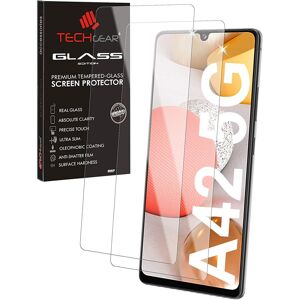 2 Pack TECHGEAR GLASS Edition Compatible with Samsung Galaxy A42 5G, Tempered Gl 2 Pack TECHGEAR GLASS Edition Compatible with Samsung Galaxy A42 5G, Tempered Gl