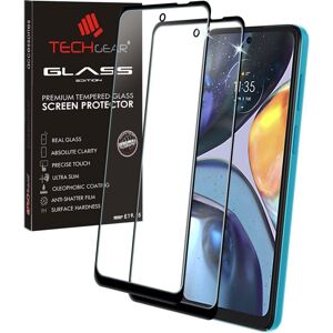 2 Pack of TECHGEAR 3D GLASS Edition Compatible for Motorola Moto G22 Tempered Gl 2 Pack of TECHGEAR 3D GLASS Edition Compatible for Motorola Moto G22 Tempered Gl