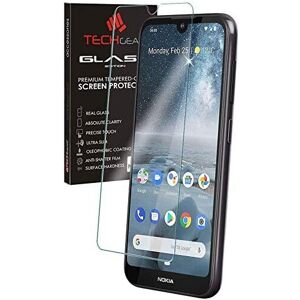 TECHGEAR GLASS Edition Screen Protector for Nokia 4.2, Genuine Tempered Glass Sc TECHGEAR GLASS Edition Screen Protector for Nokia 4.2, Genuine Tempered Glass Sc