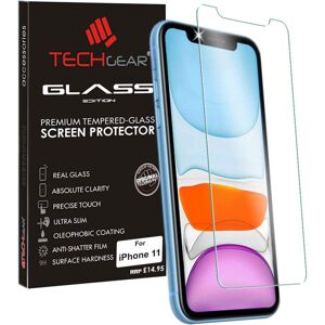 TECHGEAR GLASS Edition for iPhone 11, Tempered Glass Screen Protector Cover [9H TECHGEAR GLASS Edition for iPhone 11, Tempered Glass Screen Protector Cover [9H