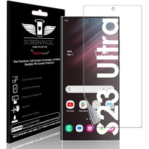 TECHGEAR 2 Pack Screen Protector fits Samsung Galaxy S23 Ultra 5G [Screen Angel TECHGEAR 2 Pack Screen Protector fits Samsung Galaxy S23 Ultra 5G [Screen Angel