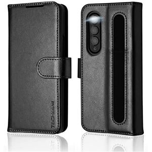 Techgear Samsung Galaxy Z Fold 4 PU Leather Wallet Case, Flip ProtectiveCover with S-Pen Techgear Samsung Galaxy Z Fold 4 PU Leather Wallet Case, Flip ProtectiveCover with S-Pen
