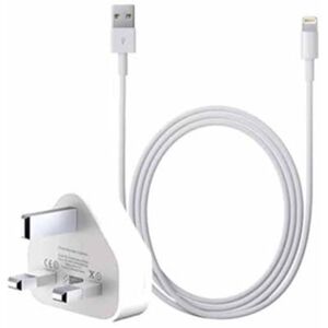 Official Apple 5W Mains Charger A1399 + Lightning Cable MD818 For iPhone, iPad, Official Apple 5W Mains Charger A1399 + Lightning Cable MD818 For iPhone, iPad,