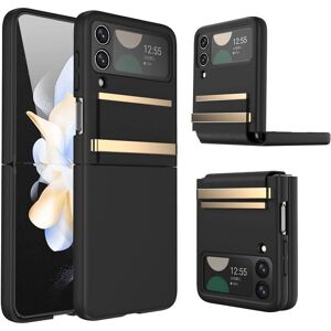 Techgear Samsung Galaxy Z Flip 4 Screen Protector Case, Z Flip 4 Case with Stylish Leathe Techgear Samsung Galaxy Z Flip 4 Screen Protector Case, Z Flip 4 Case with Stylish Leathe