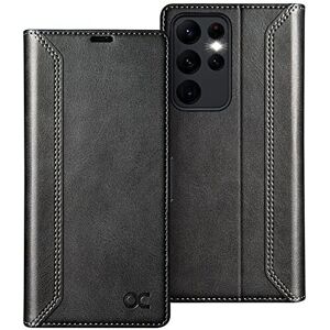 OCASE for Samsung Galaxy S23 Ultra Wallet Case,PU Leather Flip Samsung Retro Case with OCASE for Samsung Galaxy S23 Ultra Wallet Case,PU Leather Flip Samsung Retro Case with