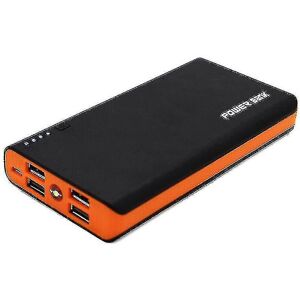 Unbranded 4usb Port Power Bank 20000mah, Battery Charger Box, Orange Unbranded 4usb Port Power Bank 20000mah, Battery Charger Box, Orange