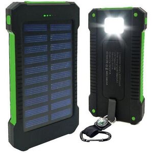 Unbranded 50000mah High Capacity Solar Power Bank With Dual Usb Charger Ports For Iphone, Unbranded 50000mah High Capacity Solar Power Bank With Dual Usb Charger Ports For Iphone,