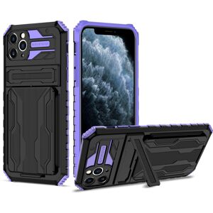 Mingdu iPhone 11 Pro Wallet Case with Card Holder & Stand — Slim, Rugged Shockproof Arm Mingdu iPhone 11 Pro Wallet Case with Card Holder & Stand — Slim, Rugged Shockproof Arm