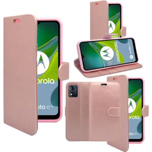 Unbranded (Rose Gold) For Motorola E13 Wallet Flip PU Leather Stand Card Slot Pouch Case Unbranded (Rose Gold) For Motorola E13 Wallet Flip PU Leather Stand Card Slot Pouch Case