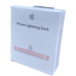 Official Apple Lightning USB Charging Base Dock Stand Rose Gold Official Apple Lightning USB Charging Base Dock Stand Rose Gold