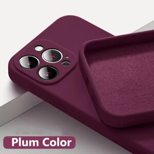 Unbranded (for iPhone 12 ProMax, Plum color) New Original Style Candy Color Liquid Silicon Unbranded (for iPhone 12 ProMax, Plum color) New Original Style Candy Color Liquid Silicon