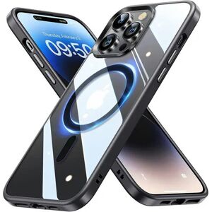 Unbranded (For iPhone 14, black) Navy Blue Clear Case For Magsafe Wireless Charging iPhone Unbranded (For iPhone 14, black) Navy Blue Clear Case For Magsafe Wireless Charging iPhone
