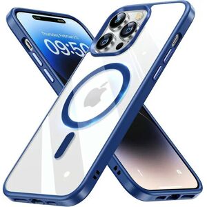 Unbranded (For iPhone 13, Blue) Navy Blue Clear Case For Magsafe Wireless Charging iPhone Unbranded (For iPhone 13, Blue) Navy Blue Clear Case For Magsafe Wireless Charging iPhone