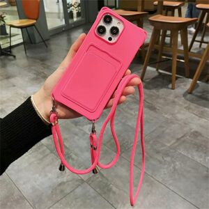 Unbranded (For iphone 11, Rose Red) Crossbody Strap Lanyard Case For iphone 15 14 12 13 Mi Unbranded (For iphone 11, Rose Red) Crossbody Strap Lanyard Case For iphone 15 14 12 13 Mi