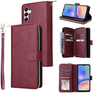 GANGXUN (Red) Case For Samsung Galaxy A05S Wallet Case With 9 Card Slots Flip Cover Card GANGXUN (Red) Case For Samsung Galaxy A05S Wallet Case With 9 Card Slots Flip Cover Card