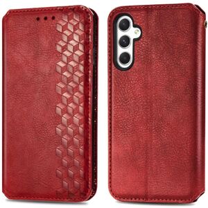 GANGXUN (Red) Case For Samsung Galaxy A25 5G Flip Cover Wallet Function Leather Case Exq GANGXUN (Red) Case For Samsung Galaxy A25 5G Flip Cover Wallet Function Leather Case Exq