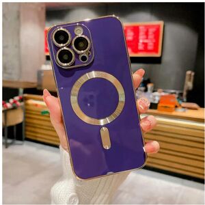 Unbranded (For iphone 14Promax, Purple) With Camera Lens Protecto Fashion Plating Case Fo Unbranded (For iphone 14Promax, Purple) With Camera Lens Protecto Fashion Plating Case Fo