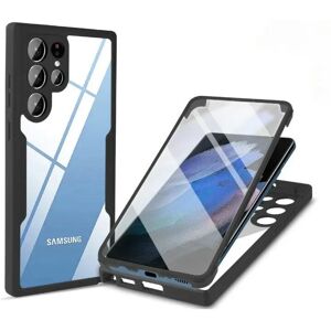 Unbranded (Galaxy A73 5G, Black) 360 Clear Phone Case for Samsung Galaxy S24 S22 S21 Ultra Unbranded (Galaxy A73 5G, Black) 360 Clear Phone Case for Samsung Galaxy S24 S22 S21 Ultra