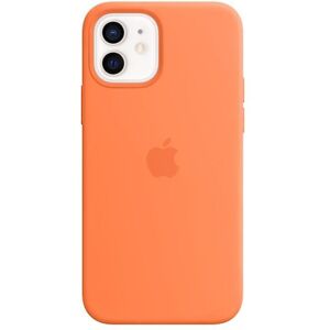 Unbranded (Apricot Orange) Silicone Case With Magsafe For Iphone 12 12 Pro Unbranded (Apricot Orange) Silicone Case With Magsafe For Iphone 12 12 Pro