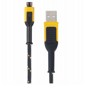 DeWalt Braided Micro USB Cable, 6-Ft. 131 1322 DW2 DeWalt Braided Micro USB Cable, 6-Ft. 131 1322 DW2