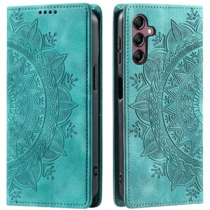 GANGXUN (Green) Case For Samsung Galaxy A15 5G Shockproof Flip Cover Full Protection PU GANGXUN (Green) Case For Samsung Galaxy A15 5G Shockproof Flip Cover Full Protection PU