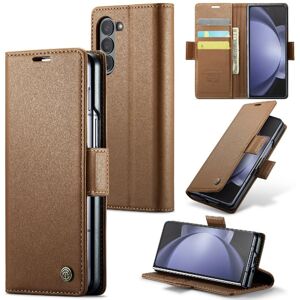 GANGXUN (Brown) CaseMe Case For Samsung Galaxy Z Fold 5 5G Shockproof Case Wallet Case K GANGXUN (Brown) CaseMe Case For Samsung Galaxy Z Fold 5 5G Shockproof Case Wallet Case K