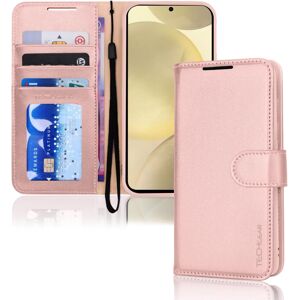 Techgear Premium PU Leather Wallet Case for Samsung Galaxy S24 5G - Card Holder, Cash Poc Techgear Premium PU Leather Wallet Case for Samsung Galaxy S24 5G - Card Holder, Cash Poc