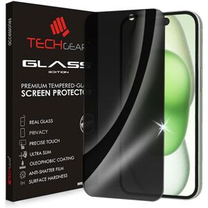 Techgear Anti Spy Screen Protector for iPhone 15 Plus - PRIVACY Filter 3D GLASS Edition G Techgear Anti Spy Screen Protector for iPhone 15 Plus - PRIVACY Filter 3D GLASS Edition G