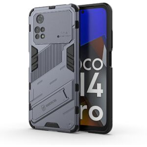 GANGXUN (Gray ) Case For Xiaomi POCO M4 PRO 4G Kickstand Protective Cover Rugged Militar GANGXUN (Gray ) Case For Xiaomi POCO M4 PRO 4G Kickstand Protective Cover Rugged Militar