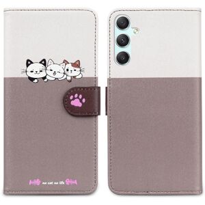 GANGXUN (White) Case for Samsung Galaxy A34 5g Shockproof Flip Cover Simple Business Wal GANGXUN (White) Case for Samsung Galaxy A34 5g Shockproof Flip Cover Simple Business Wal