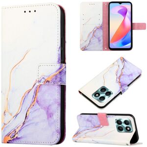 Unbranded (Purple) Case For Honor X6A Kickstand PU Leather Marble Pattern Wallet Unbranded (Purple) Case For Honor X6A Kickstand PU Leather Marble Pattern Wallet