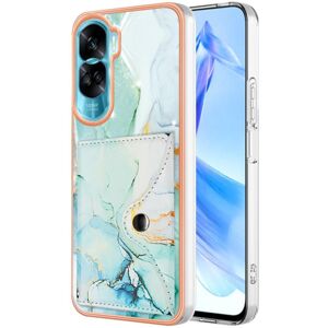 GANGXUN (Green) Case for Honor 90 Lite 5g Card Slots Slim Wallet Soft Tpu Bumper Marble GANGXUN (Green) Case for Honor 90 Lite 5g Card Slots Slim Wallet Soft Tpu Bumper Marble