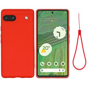 Unbranded (Red) Liquid Silicone Case For Google Pixel 7a Unbranded (Red) Liquid Silicone Case For Google Pixel 7a