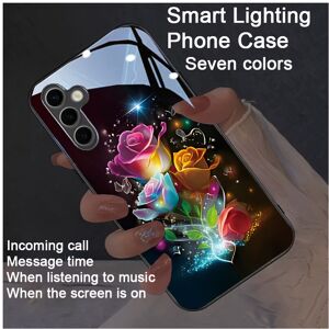 SRJ (Black, Galaxy A35 5G) Luminous Rose Case Set for Samsung S24 Ultra/S22/S23 Plus SRJ (Black, Galaxy A35 5G) Luminous Rose Case Set for Samsung S24 Ultra/S22/S23 Plus