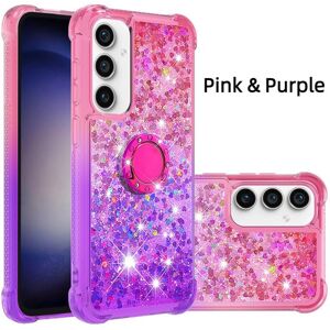 Unbranded (PINK PURPLE, S24+) Phone Case For Samsung S24 S24Ultra S24+ Shockproof Quicksan Unbranded (PINK PURPLE, S24+) Phone Case For Samsung S24 S24Ultra S24+ Shockproof Quicksan