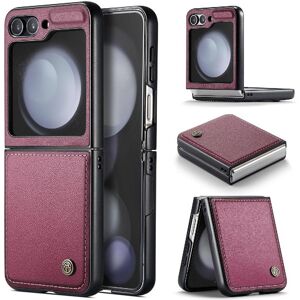 GANGXUN (Red) Caseme Case for Samsung Galaxy Z Flip 6 5g Shockproof Case Kickstand Card GANGXUN (Red) Caseme Case for Samsung Galaxy Z Flip 6 5g Shockproof Case Kickstand Card