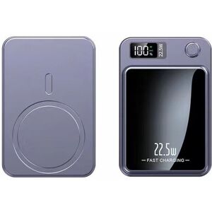 Unbranded (Purple, 20000mah) For iPhone 100000mAh Magnetic Wireless Power Bank Fast Charge Unbranded (Purple, 20000mah) For iPhone 100000mAh Magnetic Wireless Power Bank Fast Charge