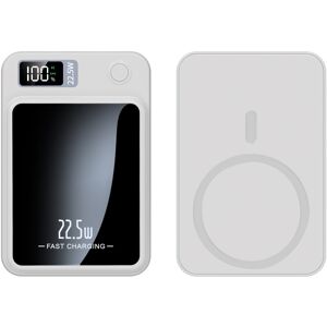 Unbranded (White, 20000mah) For iPhone Magnetic Wireless Power Bank Fast Charger For Magsa Unbranded (White, 20000mah) For iPhone Magnetic Wireless Power Bank Fast Charger For Magsa