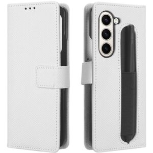 GANGXUN (White) Case for Samsung Galaxy Z Fold 6 Kickstand Cover Card Holder Magnetic Wa GANGXUN (White) Case for Samsung Galaxy Z Fold 6 Kickstand Cover Card Holder Magnetic Wa