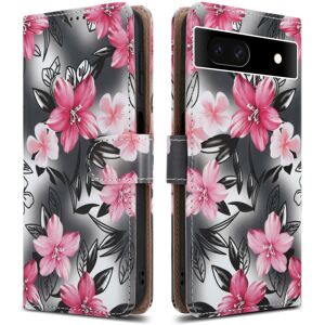 PIXFAB (Google Pixel 8A, Flower) For Google Pixel 8A Leather Book Flip Wallet Case PIXFAB (Google Pixel 8A, Flower) For Google Pixel 8A Leather Book Flip Wallet Case