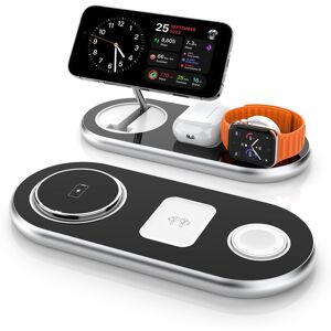 Chronus 3 in 1 Charging Station for Apple Devices, Faster Mag-Safe Charger Stand Chronus 3 in 1 Charging Station for Apple Devices, Faster Mag-Safe Charger Stand