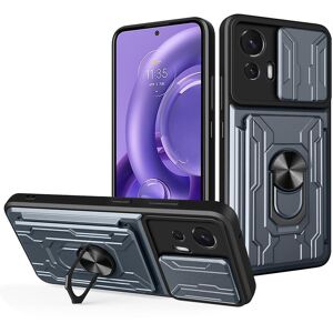 Unbranded (Grey) Shockproof Phone Cover For Motorola Edge 30 Neo 5G, Ring Phone Case with Unbranded (Grey) Shockproof Phone Cover For Motorola Edge 30 Neo 5G, Ring Phone Case with