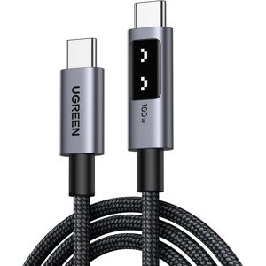 UGREEN Uno 100W USB C to USB C Charger Cable Fast Charging 5A Type C to C Cable Compati UGREEN Uno 100W USB C to USB C Charger Cable Fast Charging 5A Type C to C Cable Compati