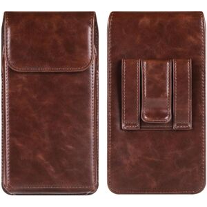 Unbranded (coffee, L(7.2 Inch)) Cow Leather Belt Clip Phone Case Men Waist Bag Holder For Unbranded (coffee, L(7.2 Inch)) Cow Leather Belt Clip Phone Case Men Waist Bag Holder For