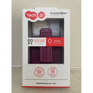 Case For iPhone 14 Pro Tech21 EVO MAX Rugged Defence Camera Cover Holster Purple Case For iPhone 14 Pro Tech21 EVO MAX Rugged Defence Camera Cover Holster Purple